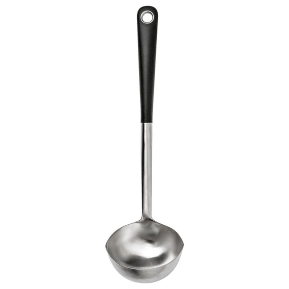 IKEA IKEA 365+ HJALTE Soup Ladle Stainless Steel/black 701.494.65 - Picture 1 of 1